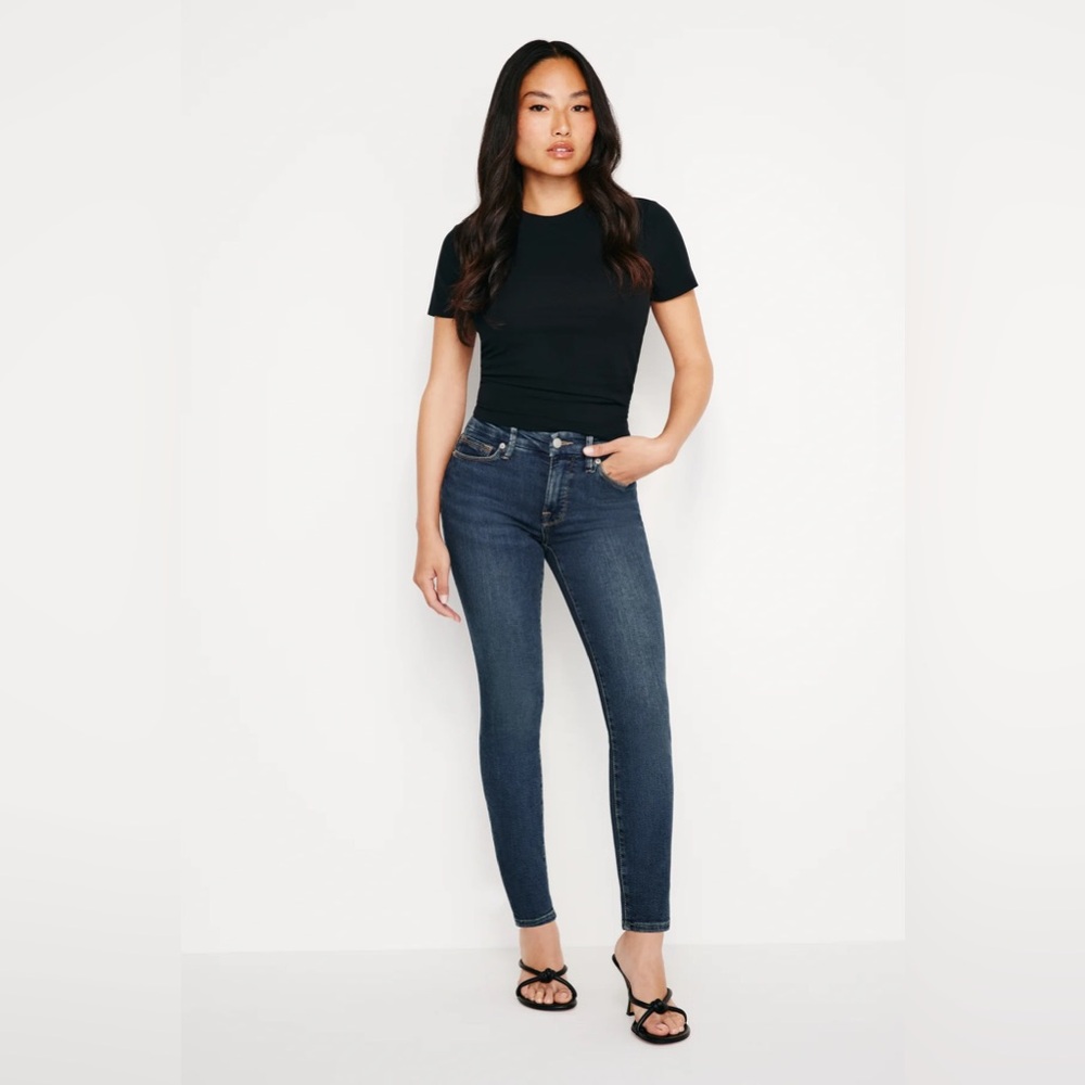 GOOD PETITE SKINNY JEANS BLUE609